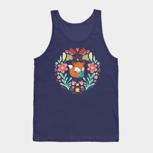 Fox booklover Tank Top